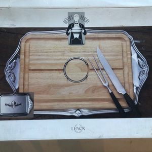 Lenox Butler’s Pantry Carving Station with utensils